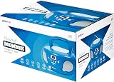 groov e Original Boombox Portable CD Player Bluetooth Radio 2x1.2W Blue view 6