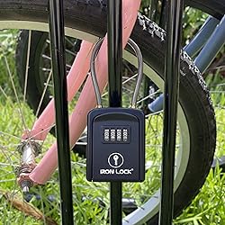 Iron Lock® - Key Lock Box Portable with Removable