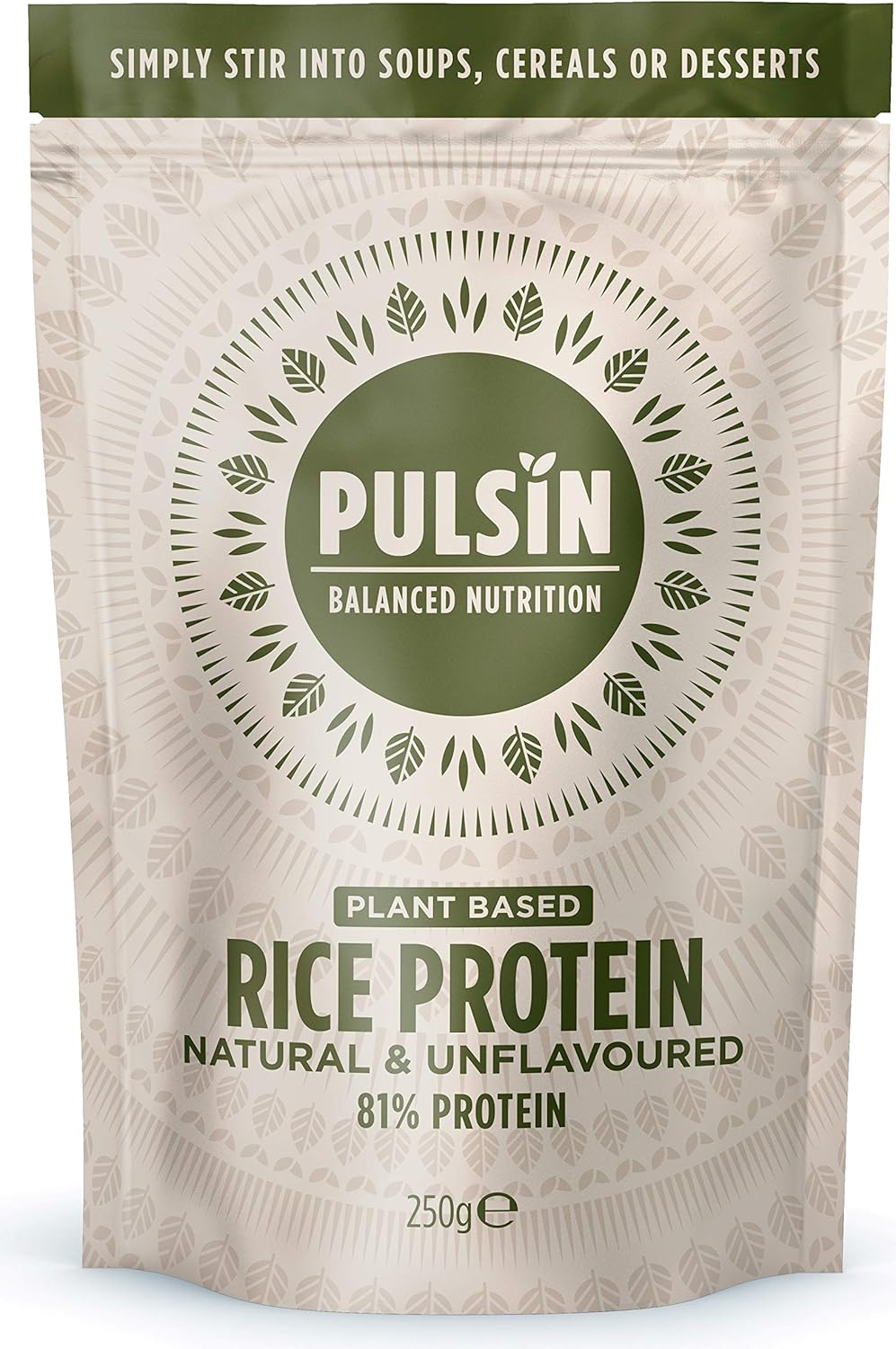 Pulsin' Protein Concentrate, Rice, 0.58 Pound: Health & Personal Care