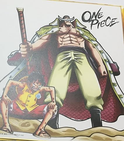 Amazon Co Jp 一番くじ ワンピース Battle Selection C賞 色紙 ルフィ 白ひげ 単品 ホビー 通販