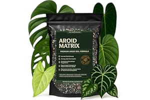 TOP TIER GENETICS AROID Potting Mix/Premium Soil for Monstera, Philodendron, Alocasia, Anthurium – Chunky, Optimally Aerated Soil – Organic & Ready to Use – Supercharges Root and Foliage Growth (4 QTS)