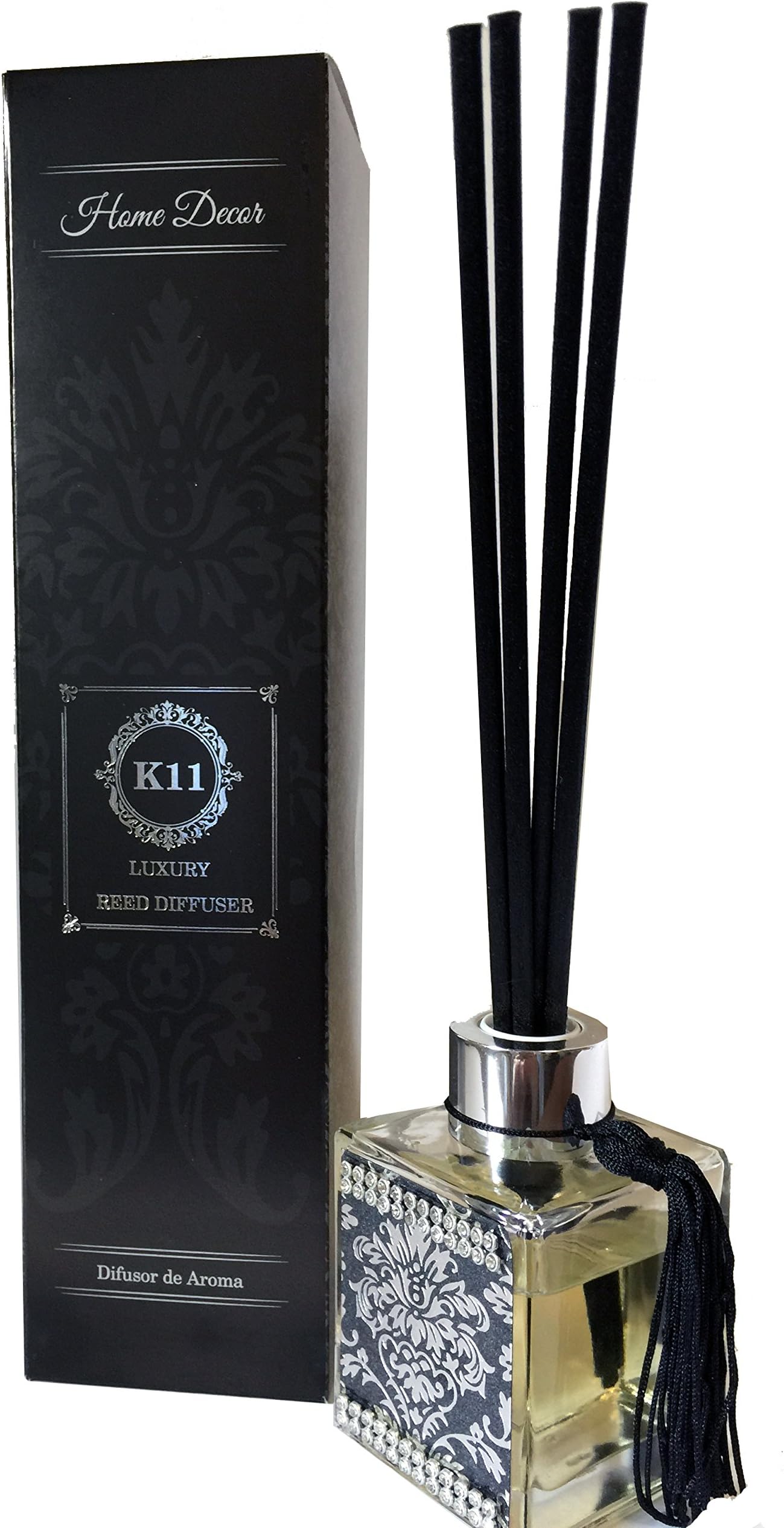 Rosemary Reed Diffuser Set, Diffuser Sticks, 3.4 oz 100 ml, for Air Freshener Home Decor fragance.