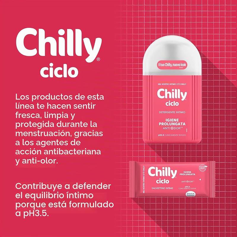 Toallitas Ciclo, toallitas para la higiene íntima, tejido 100% biodegradable, óptimas fuera de casa, PH 3,5, clínicamente probado, paquete de 12 toallitas