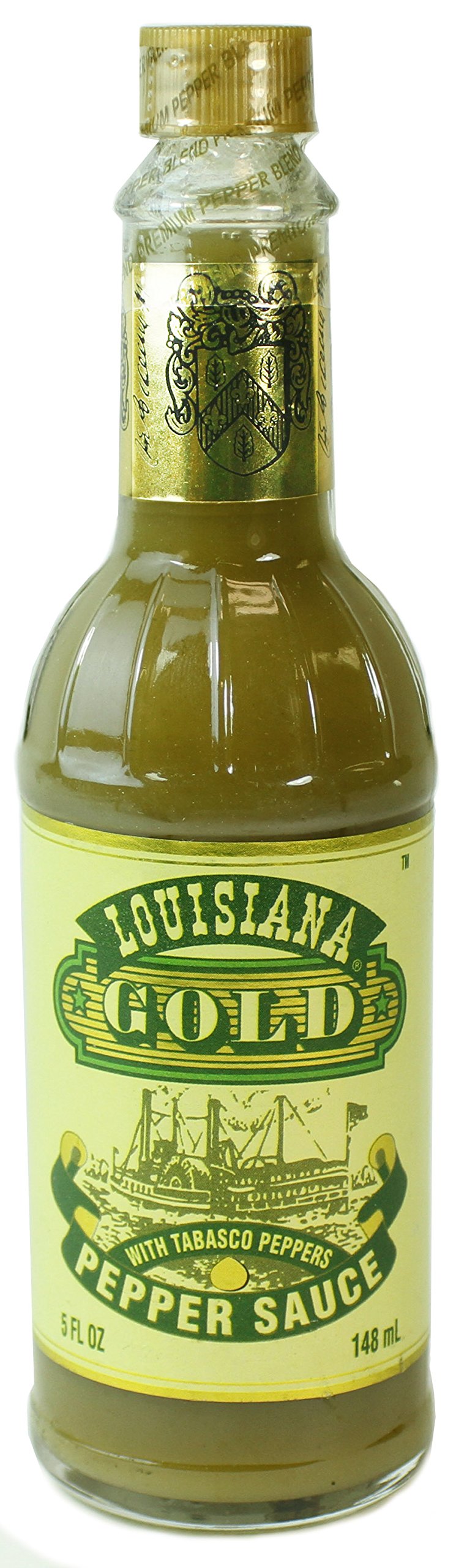 Louisiana Gold Hot Sauce / Louisiana Gold Red Pepper Sauce with Tabasco