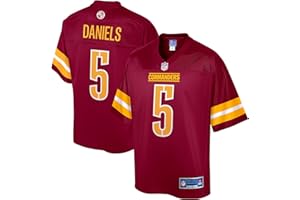 NFL PRO LINE Men's Jayden Daniels Burgundy Washington Commanders Pro Line Jersey