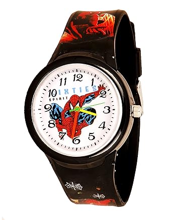 TIME UP Analog Dial Multicolor Spiderman Watch for Kids