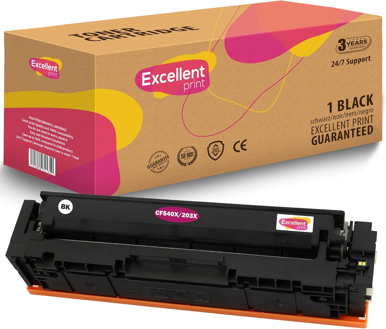 Excellent Print 126A CE310A CE311A CE312A CE313A Compatible Toner cartridge for HP Colour Laserjet Pro CP1025NW CP1020 M175A M175NW