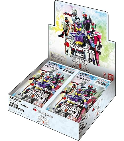 Amazon.com: Bandai (BANDAI) UNION ARENA Booster Pack, Kamen Rider