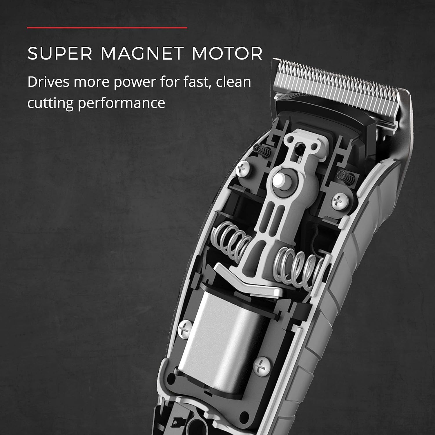 Remington HC5850 Virtually Indestructible Haircut Kit & Beard Trimmer, Hair Clippers for Men (15 pieces), Colors Vary : Hair Cutting Kits : Beauty