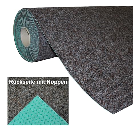 havatex Rasenteppich Kunstrasen mit Noppen 1.550 g/m² - Rot Blau Grau Braun Beige oder Anthrazit | Meterware | wasserdurchläs