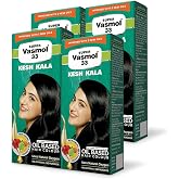 Super Vasmol 33 Kesh Kala - 3.38 fl oz (100 mL) (Pack of 4)