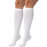 L'eggs Women's Energizing Knee High Socks | Graduated Compression & Cushioned, Breathable, Stretchy| One Size|2 Pack