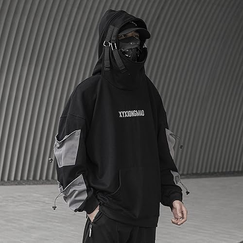 新品・未使用 TRANSPORT x cozyhousetokyo  Sweat XYXIONGMAO Streetwear Techwear Hoodie Cyberpunk Tactical