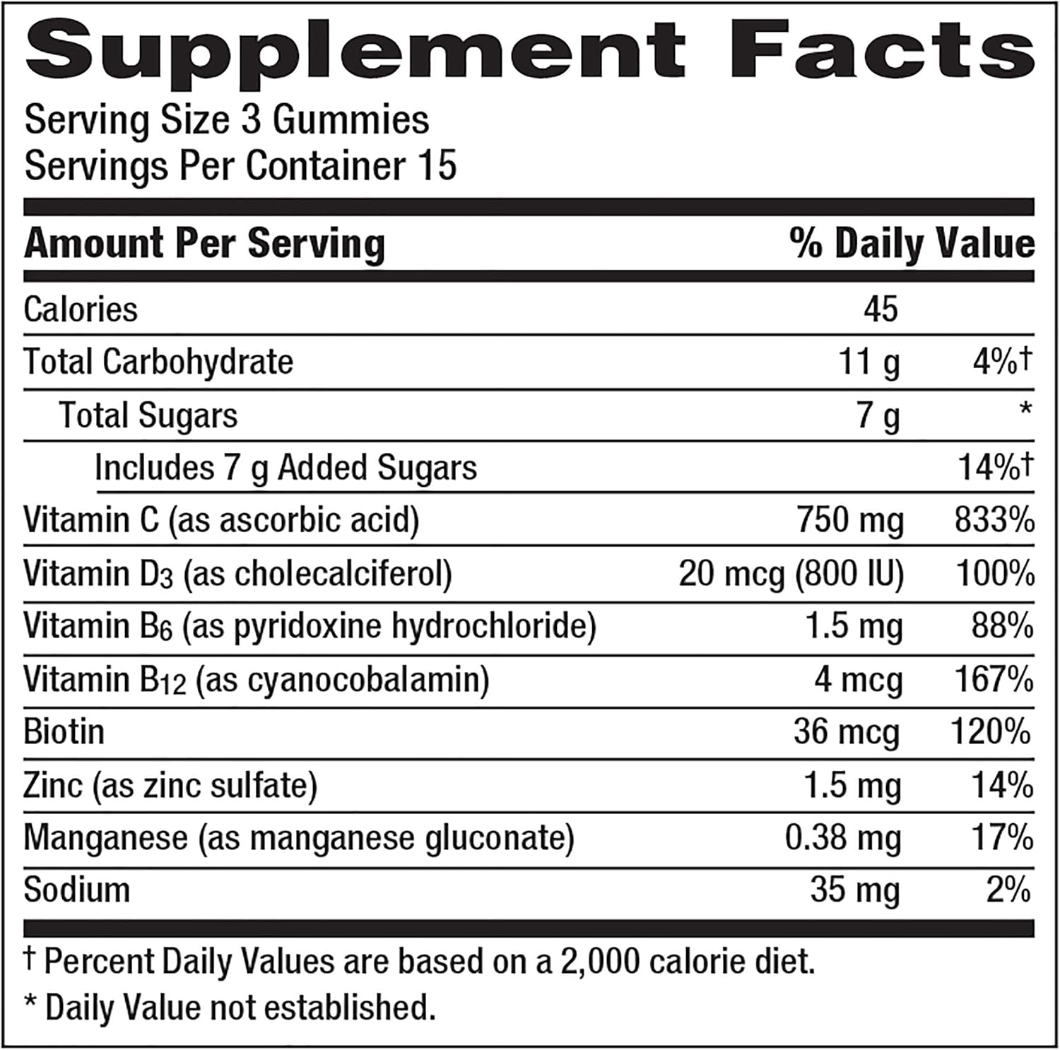 Emergen-C Immune+ Immune Gummies, Vitamin D Plus 750 mg Vitamin C, Immune Support Dietary Supplement, Caffeine Free, Gluten Free, Raspberry Flavor - 45 Count: Health & Personal Care