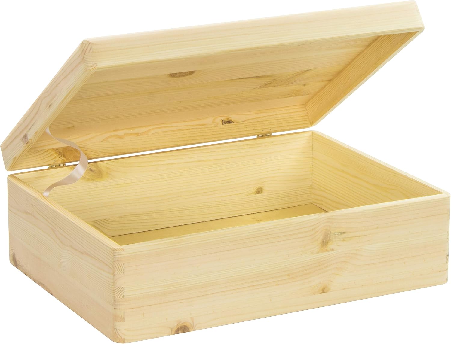 HolzFee Stapelbare Obst- & Gemüsekiste Mit Deckel – Imprägniert, 40x30x22 Cm