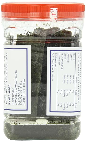 YAMAMOTOYAMA TERIYAKI NORI SEAWEED HOT AND SPICY, 0.7-OUNCE BOTTLES (PACK OF 6)