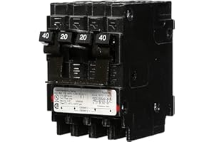 Siemens Q24020CT2 One 20-Amp One 40-Amp Double Pole Circuit Breaker