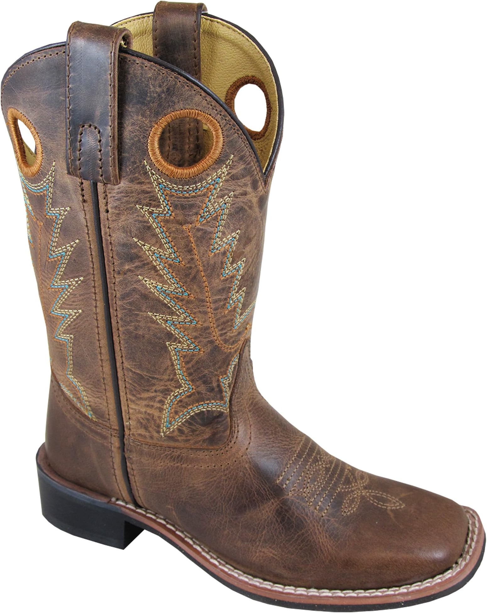 Smoky Mountain Kids Jesse Sq Toe Boots 8.5C Distr