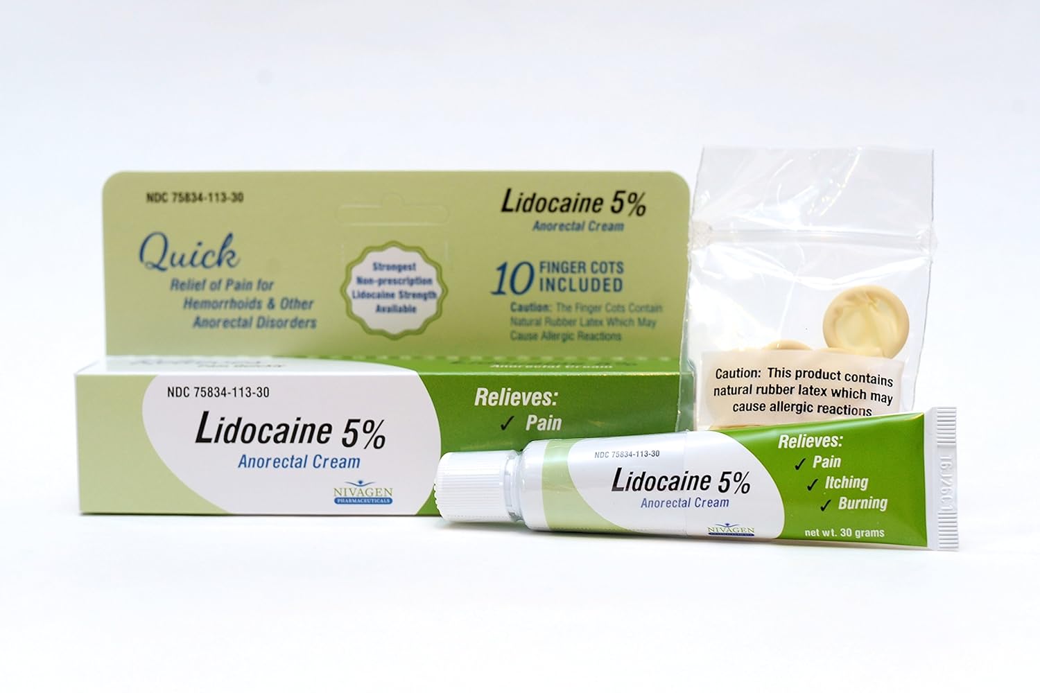 Lidocaine 5% Anorectal Cream