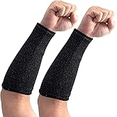 PAGOW Cut Resistant Sleeves for Arm Protection, Bite-Proof Forearm Protector, Gardening Sleeves for Thin Skin