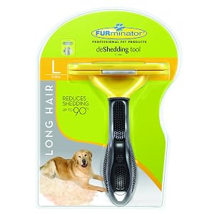 5. FURminator DeShedding Tool for Dogs (Large Long Hair Dogs)