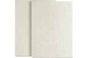 ILOFRI Leather Repair Patch 8x11 inch 2 Pcs, Durable Self Adhesive Vinyl and Leather Repair Kit for Couch, Car Seats, Boat Seat, Furniture, Upholstery, Auto Interior, Sofa, Chair - Beige White