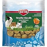 Kaytee Timothy Biscuits Baked Carrot Treat, 4-Oz Bag