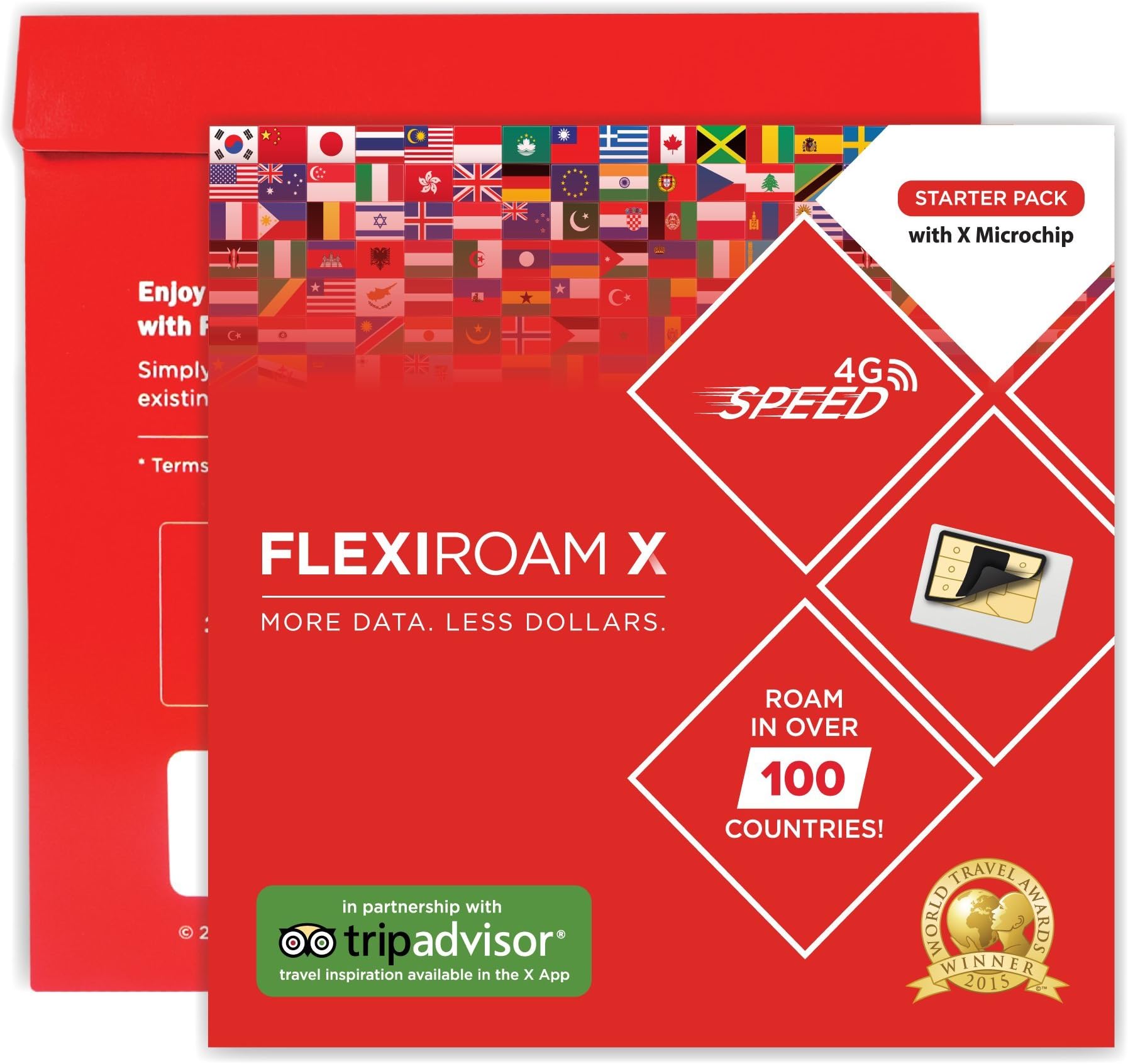 Flexiroam X-Global Data SIM Card for high Speed Internet