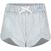 Billabong Girls' Rising Sun Elastic Waist Pull-on Shorts with Pockets