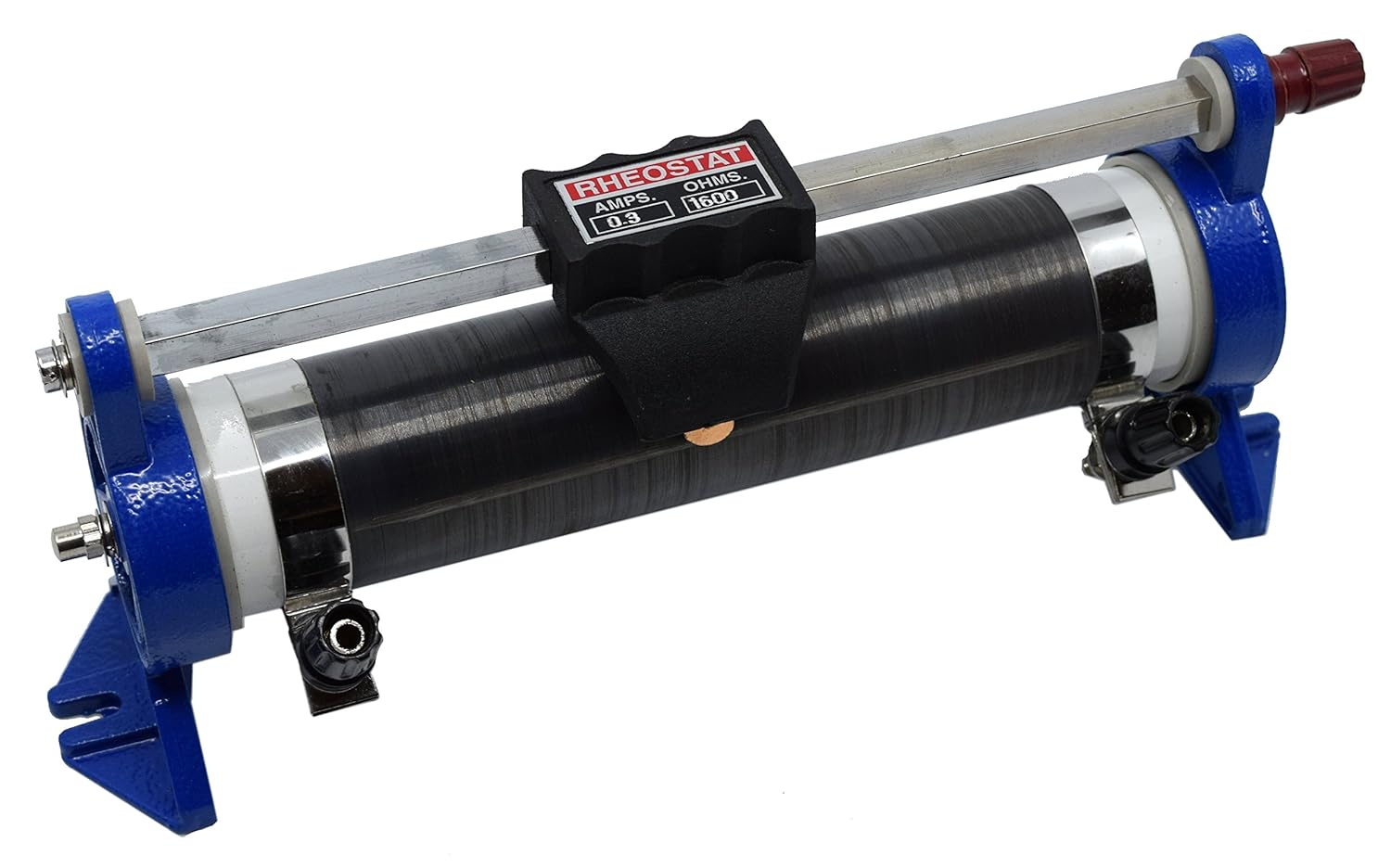 Reostato Resistencia estándar, 1600 Ohms, Corriente máxima 0,3 Amp