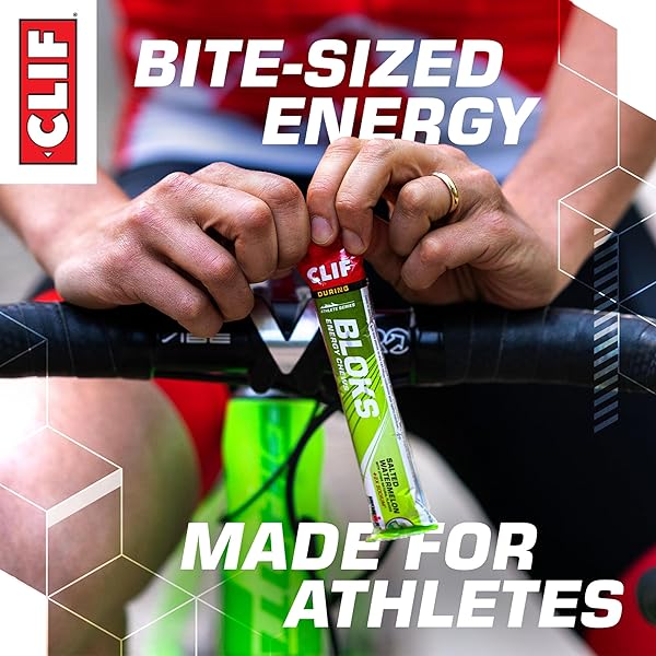 CLIF BLOKS – ENERGY CHEWS – VARIETY PACK – NON-GMO – PLANT BASED – FAST FUEL FOR CYCLING AND RUNNING – QUICK CARBOHYDRATES AND ELECTROLYTES – 2.12 OZ. PACKETS (12 COUNT)