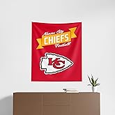 Northwest NFL Kansas City Chiefs Wall Hanging Tapestry, 34" x 40", Premium