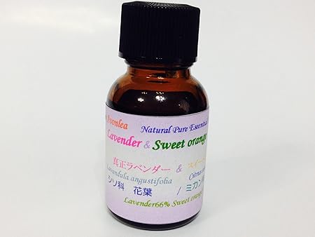 Amazon Tvで話題のブレンド天然アロマエッセンシャルオイル 夜用 ラベンダー オレンジ 精油 エッセンシャルオイル 15ml Avonlea エッセンシャルオイル