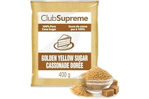 Club Supreme 100% Pure Cane Sugar - Golden Yellow Sugar 400G