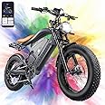 SMARTRAVEL Electric Bike for Adults,GPS and APP Control Ebike,1200W Brushless Motor,48V/20Ah Removable UL&GCC Certification Battery,20"*4.0 Fat Tire,30MPH and 60Miles Range