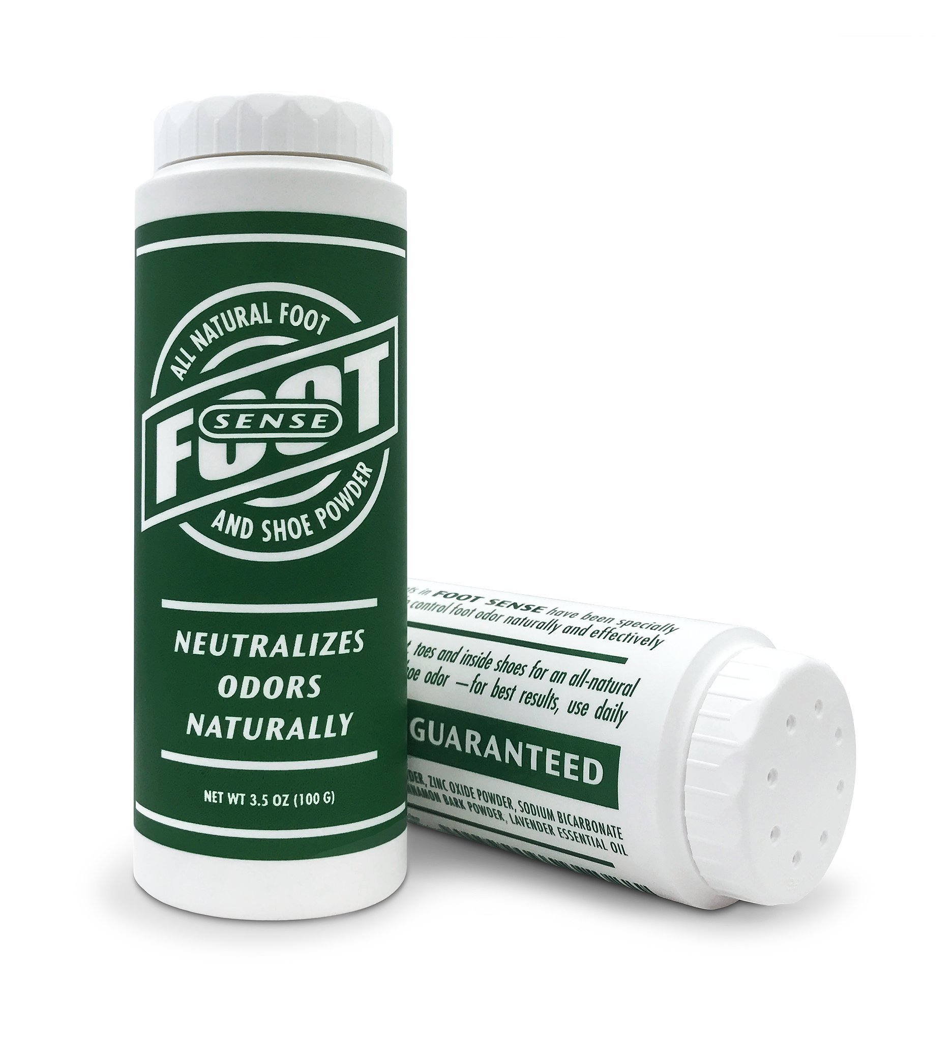 FOOT SENSE All Natural Smelly Foot &amp; Shoe Powder Foot