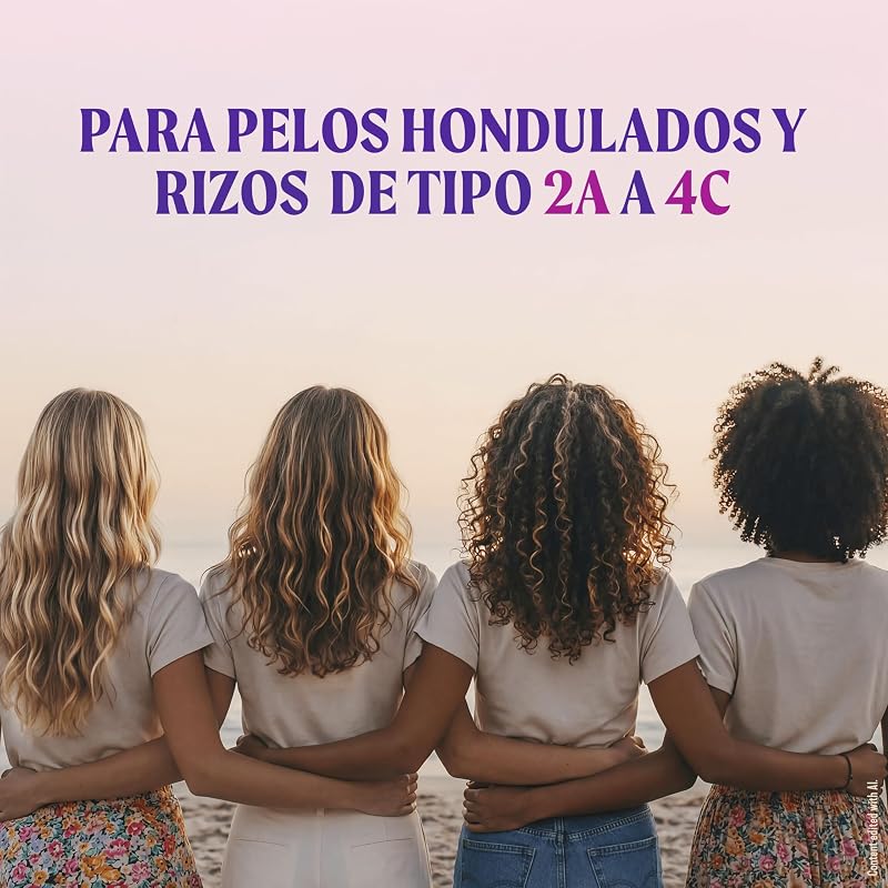Rizos Acondicionador para Pelo Rizado, Sin Siliconas y Vegano, 1L