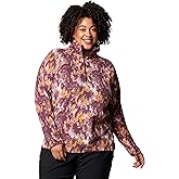Columbia Women's Glacial IV Print Half Zip, Moonvista Timberwild, X-Large