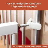 hauck Safety Gate Stop N Safe 2 with 21 cm Extension 96-101 cm Grey view 5