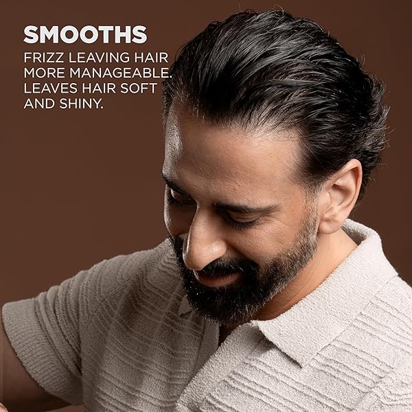CHI POUR HOMME MOISTURIZING DAILY CONDITIONER FOR MEN, SMOOTHS & DETANGLES, MADE WITH ALOE VERA & NETTLE, FRESH, WOODY SCENT, SULFATE-FREE, 25 OZ
