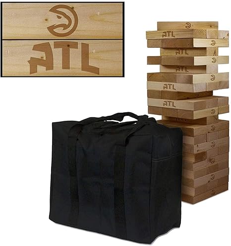 Amazon.com : Victory Tailgate NBA Basketball Giant Wooden Tumble Tower