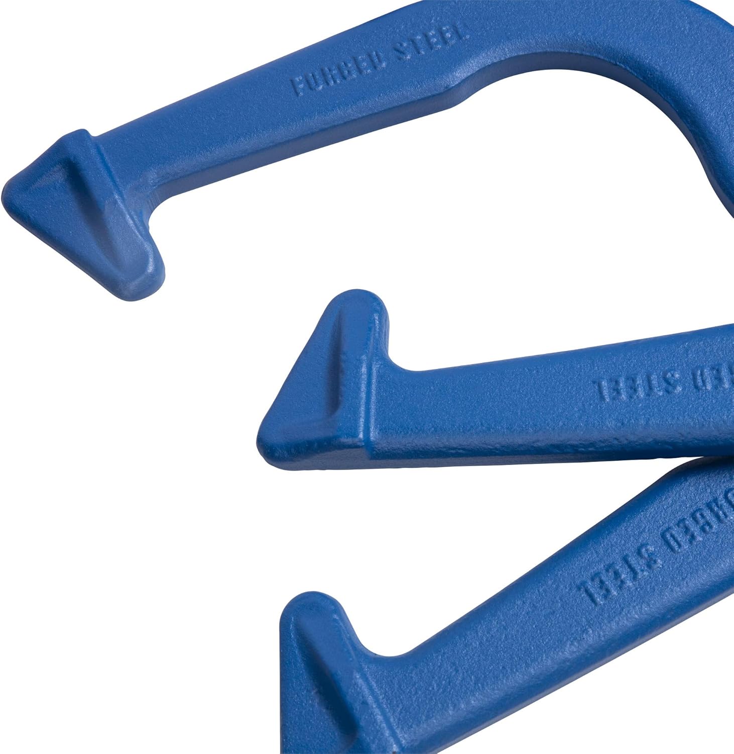 Triumph Premium Forged Horseshoe Set Complete with 4 Horseshoes, 2 Stakes and Hard Plastic Case with Locking Tabs for Transportation and Storage : Sports & Outdoors