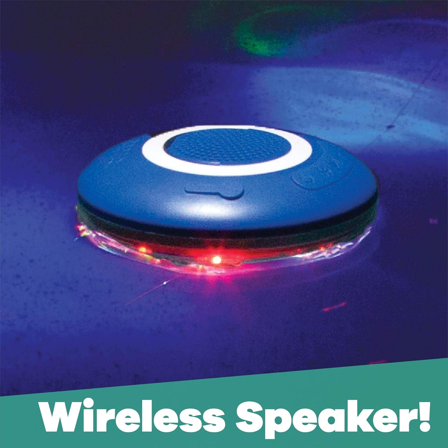 wireless speaker and underwater light show