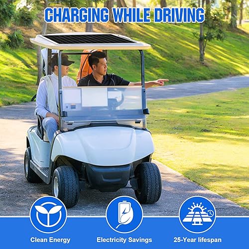 ECO-WORTHY 260W Flexible Solar Panel Kit for Golf Cart,1040wh/day
