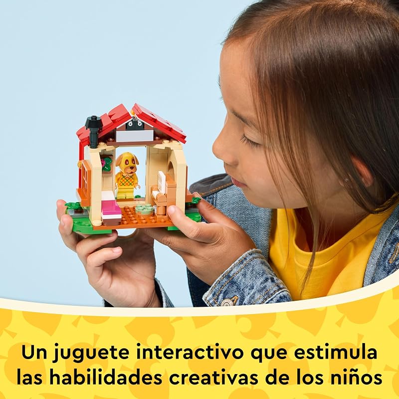 Animal Crossing El Acogedor hogar de Tere - Minifigura de Perrita, Piano de Juguete, Mesa de Picnic y Comida - Regalo Gamer para Niñas y Niños de 6+ Años Fans del Videojuego 77058 — foto 6 de 8