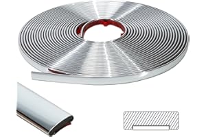 ZOWZOW Peel and Stick Molding Trim, Flexible Wall Trim Molding Self Adhesive, Waterproof Molding Trim for Wall Tile Edges, Kitchen backsplash, Floor, Mirrior Frame Decor