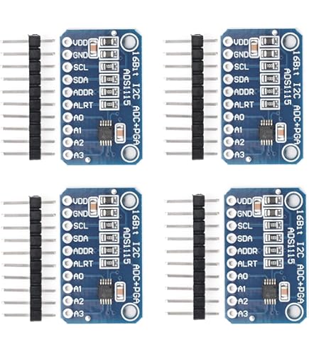 Reland Sung AD7606 8-Channel 16-Bit ADC Module, I2C Interface