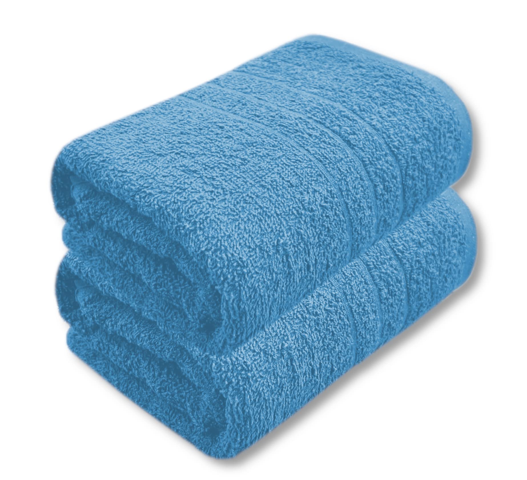 A & B TRADERS Bath Sheets Big Size Large Jumbo Towels Pure Egyptian Cotton Quick Dry Soft Bathroom Towels (Bath Sheet, Sky)