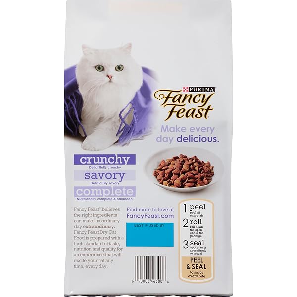 PURINA FANCY FEAST DRY CAT FOOD WITH SAVORY FARM-RAISED CHICKEN AND TURKEY – 3 LB. BAG
