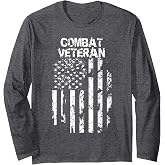 Combat Veteran Long Sleeve T-Shirt